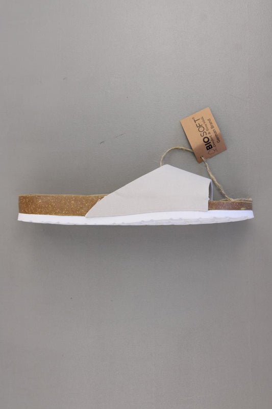 Biosoft Sandalen Gr. 42 neu mit Etikett grau aus Kunstleder