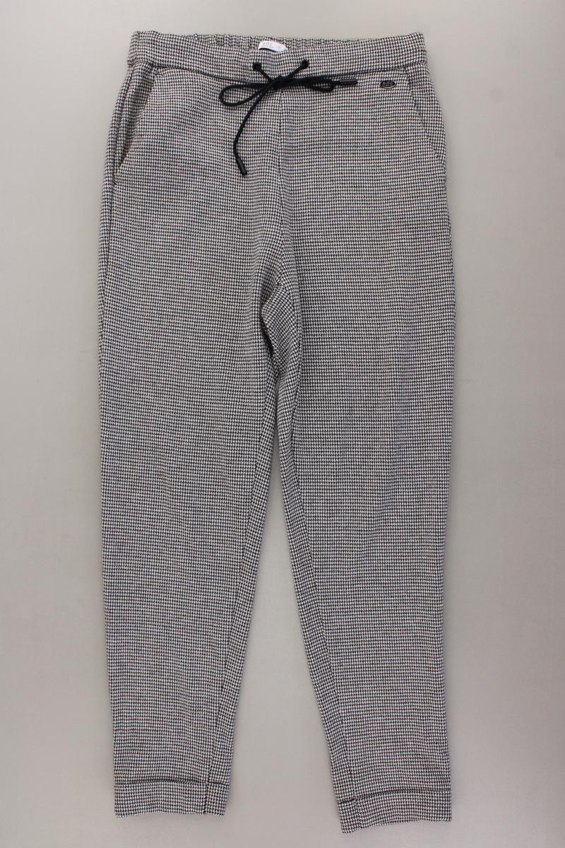 edc by Esprit Stoffhose Gr. 36/L28 hahnentritt grau aus Polyester