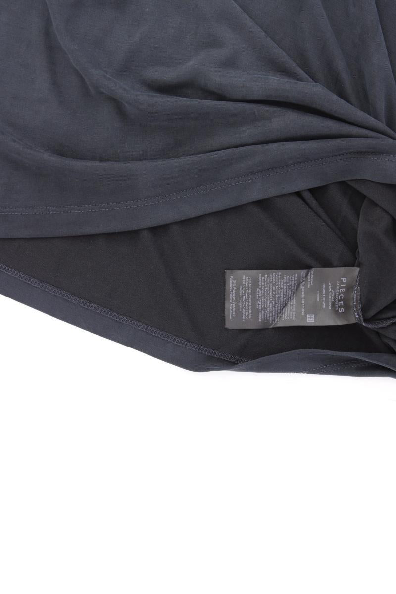 Pieces T-Shirt Gr. S Kurzarm grau aus Modal