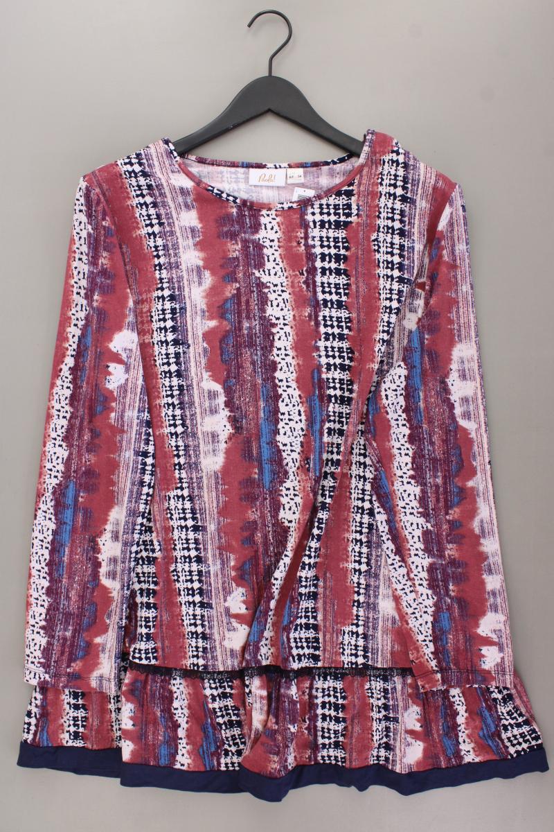 Paola Longsleeve-Shirt Gr. 52 Langarm mehrfarbig aus Viskose