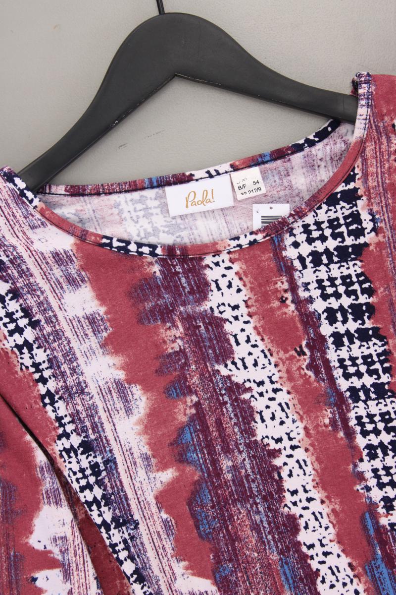 Paola Longsleeve-Shirt Gr. 52 Langarm mehrfarbig aus Viskose