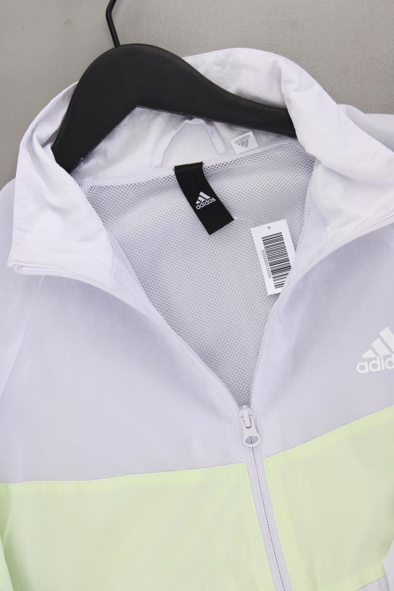 Adidas Sportjacke Gr. M grau aus Polyester