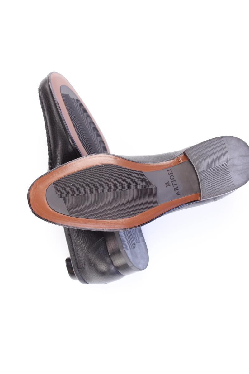 Artioli Loafers für Herren Gr. 42 neuwertig schwarz aus Leder