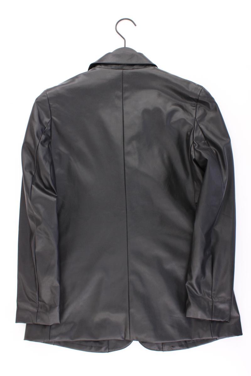 Vero Moda Kunstlederblazer Gr. M schwarz aus Polyester
