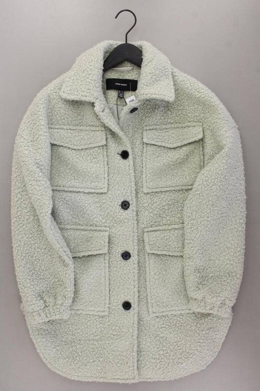Vero Moda Teddyjacke Mintgrün Gr. XS neuwertig aus Polyester