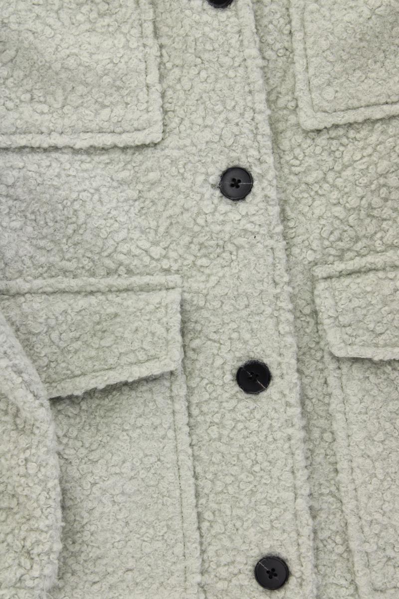 Vero Moda Teddyjacke Mintgrün Gr. XS neuwertig aus Polyester