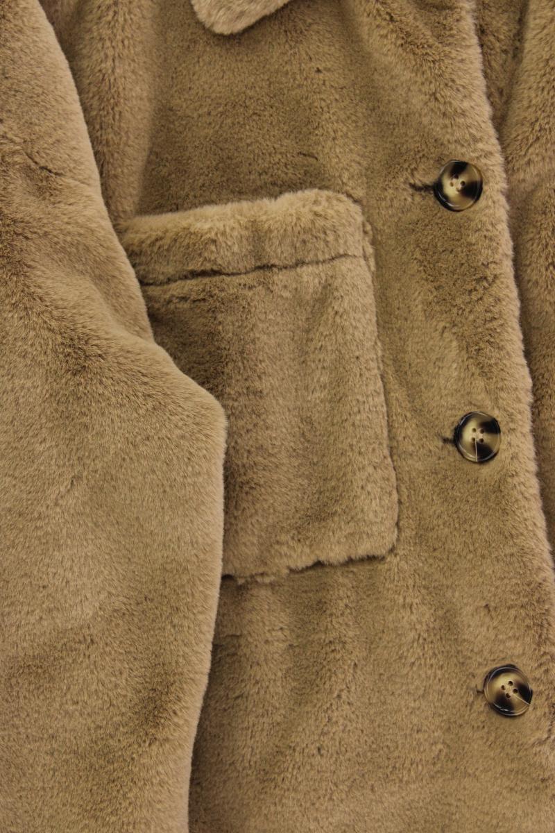 Vero Moda Teddyjacke Gr. S braun aus Polyester