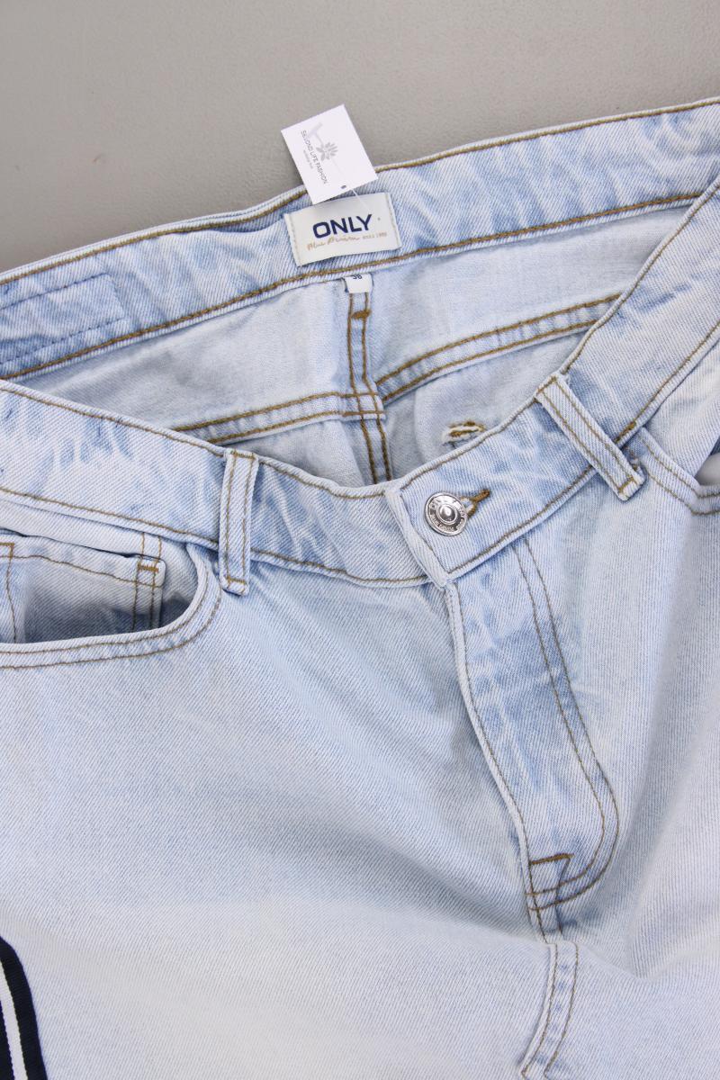 Only Jeansrock Gr. 38 blau aus Baumwolle