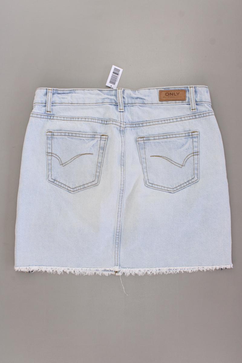 Only Jeansrock Gr. 38 blau aus Baumwolle