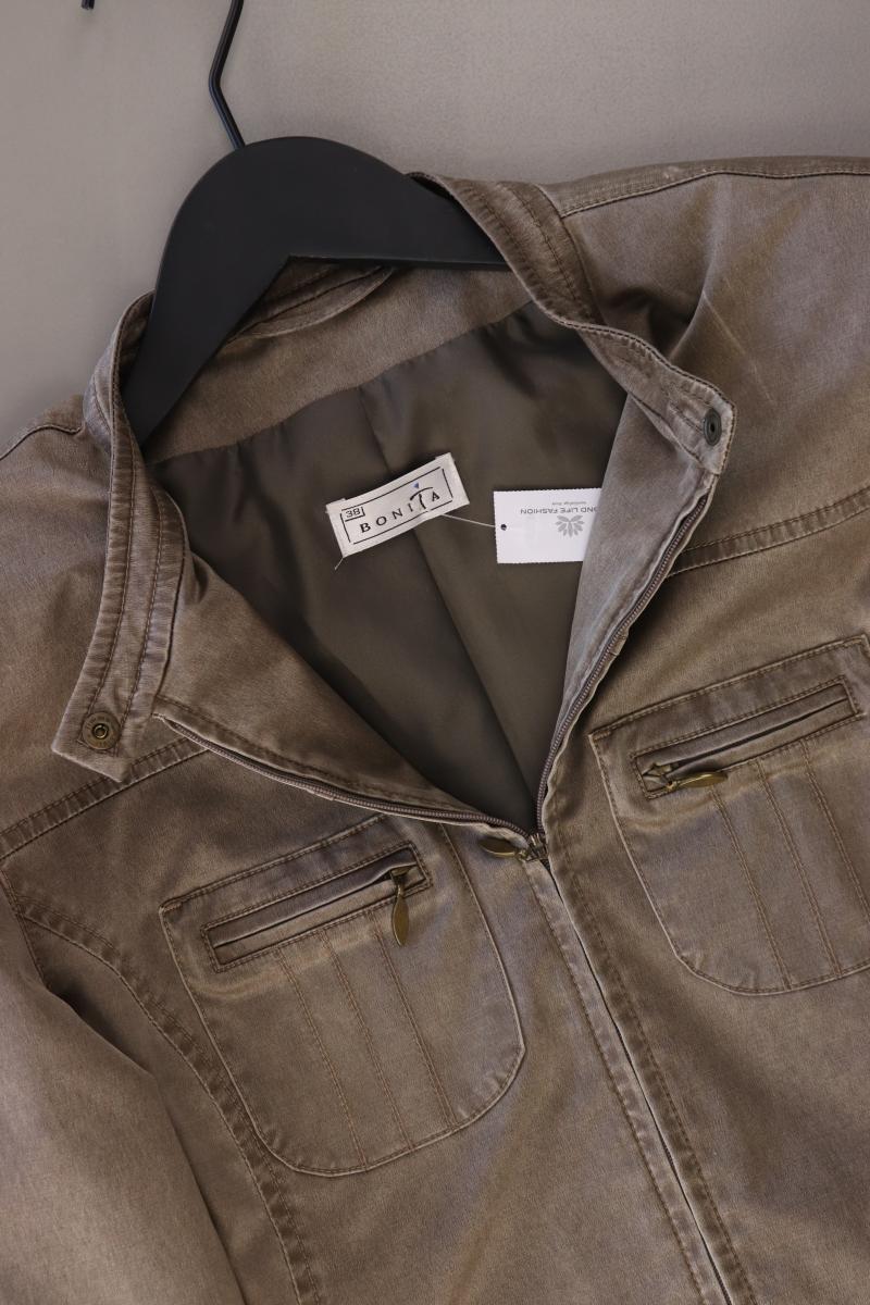 Bonita Übergangsjacke Gr. 38 braun aus Polyester