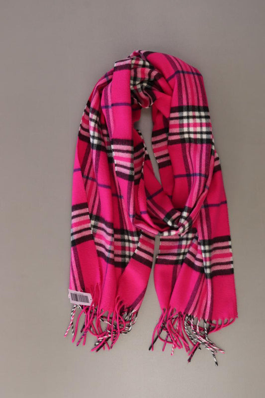 Schal geometrisches Muster pink