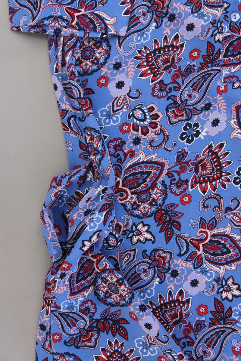 Smith & Soul Kurzarmkleid Gr. S mit Paisleymuster blau aus Viskose