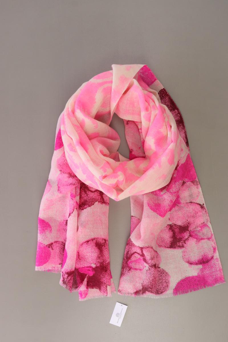 Schal mit Blumenmuster pink