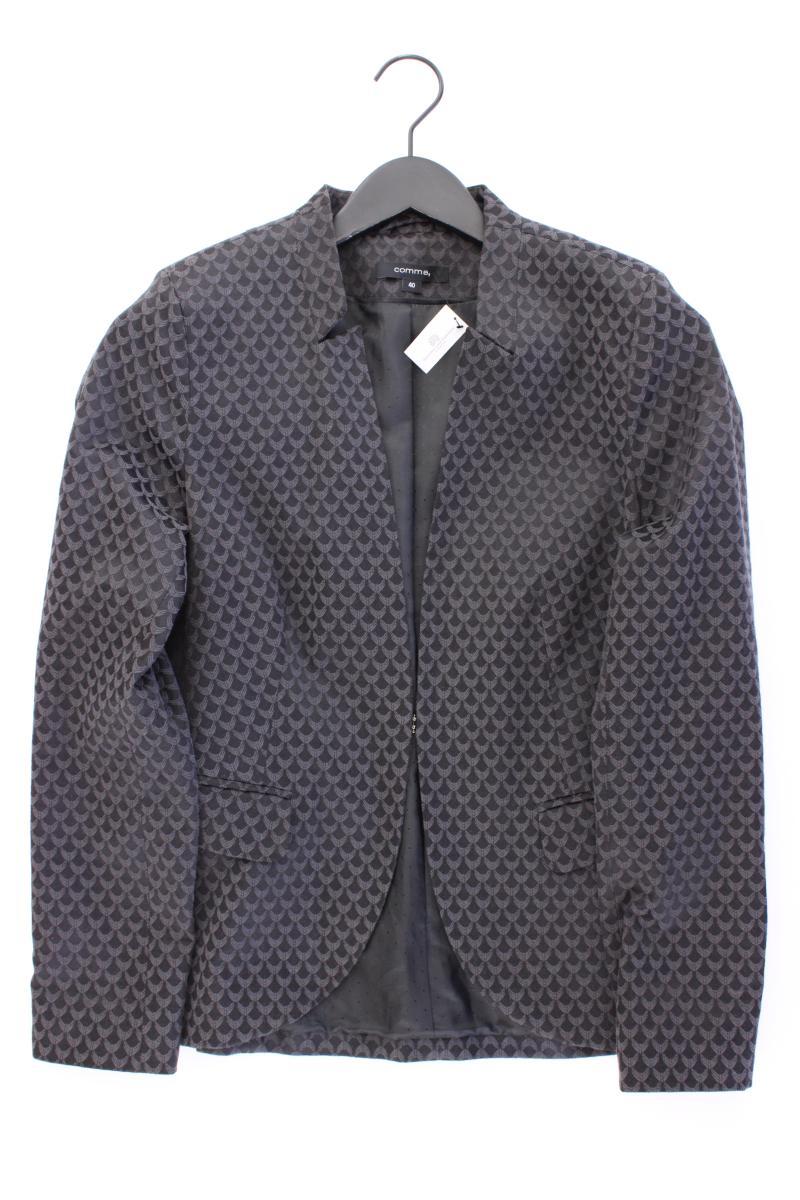 comma, Classic Blazer Gr. 40 neuwertig grau aus Baumwolle