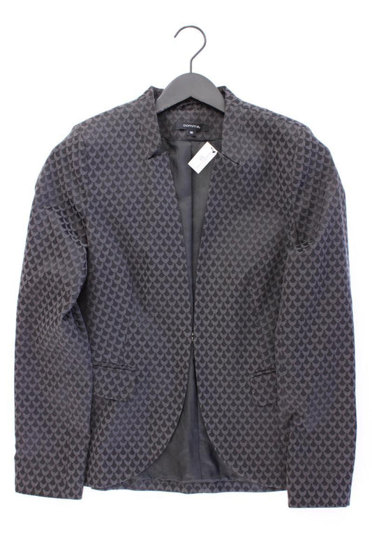 comma, Classic Blazer Gr. 40 neuwertig grau aus Baumwolle