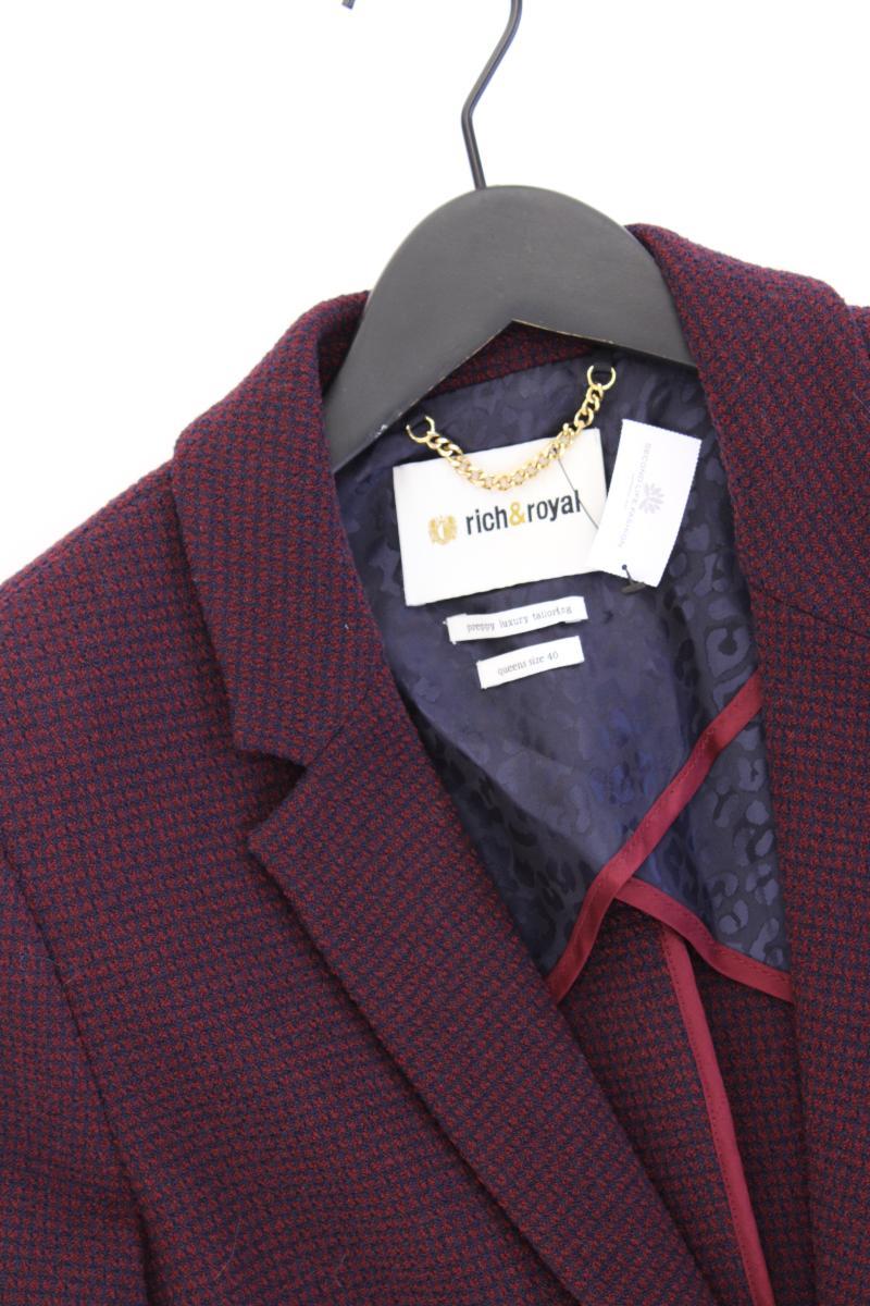 Rich&Royal Classic Blazer Gr. 40 rot aus Polyester