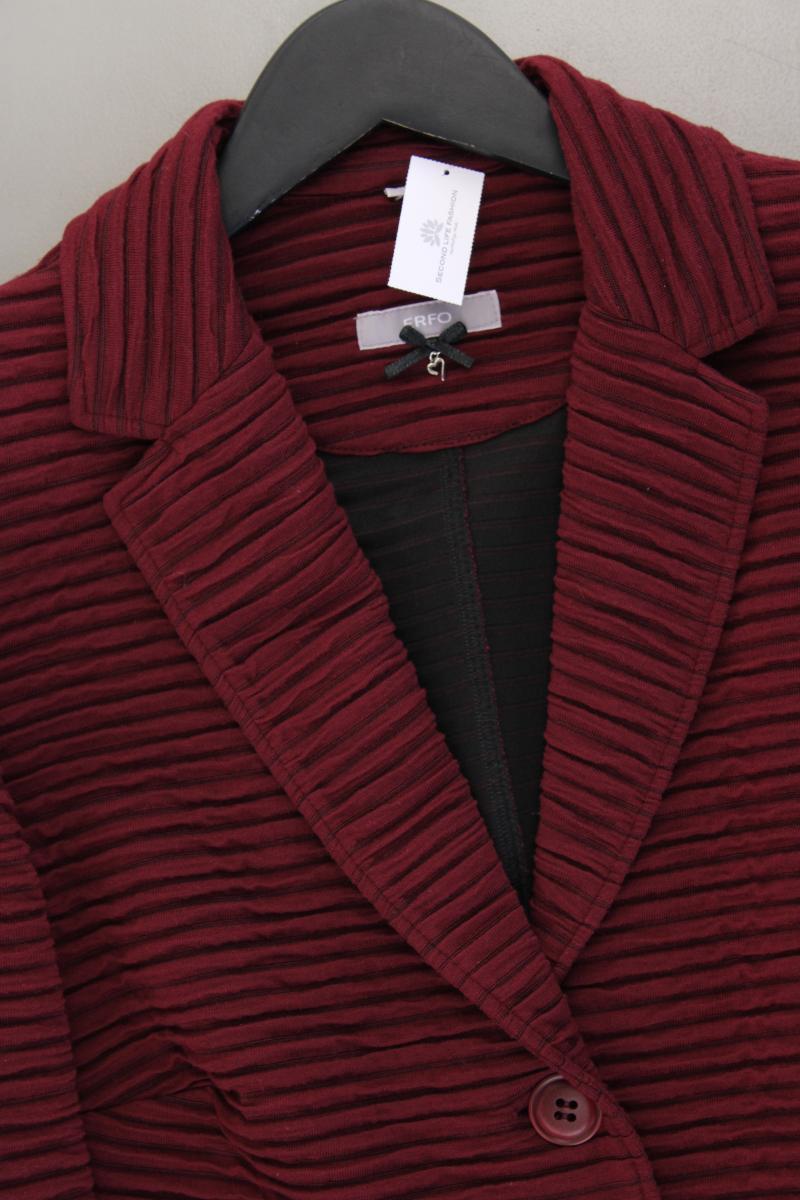 ERFO Regular Blazer Gr. 40 rot aus Polyester