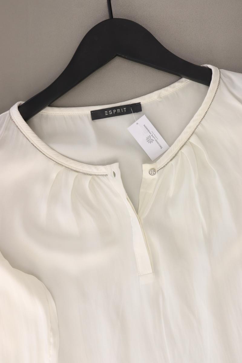 Esprit Langarmbluse Gr. 34 creme