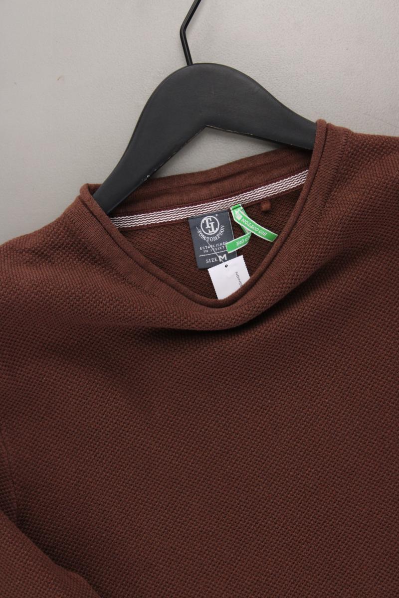 Tom Tompson Pullover für Herren Gr. M braun