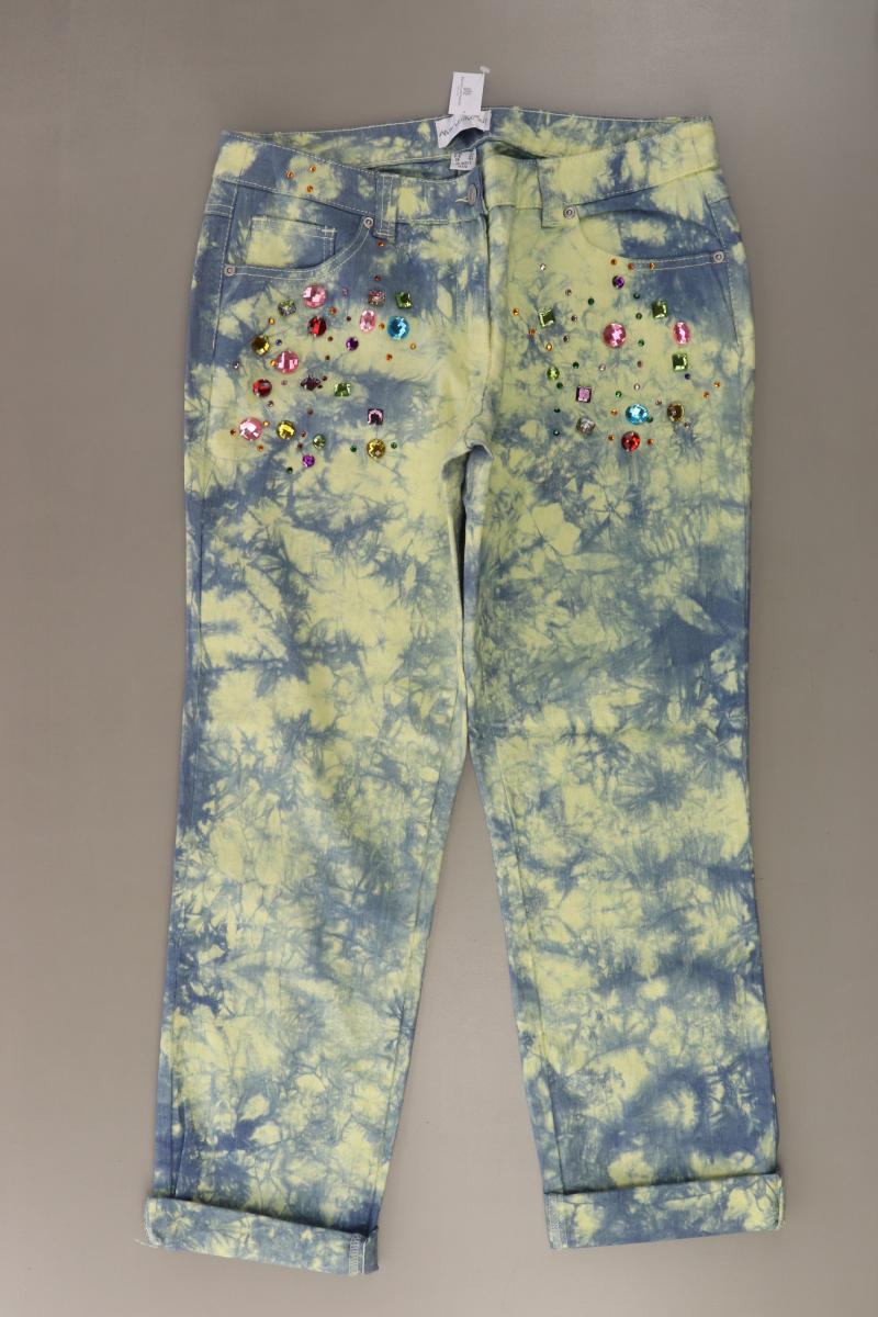 amy by AMY VERMONT Baggy Pants Gr. Kurzgröße 21 blau aus Baumwolle