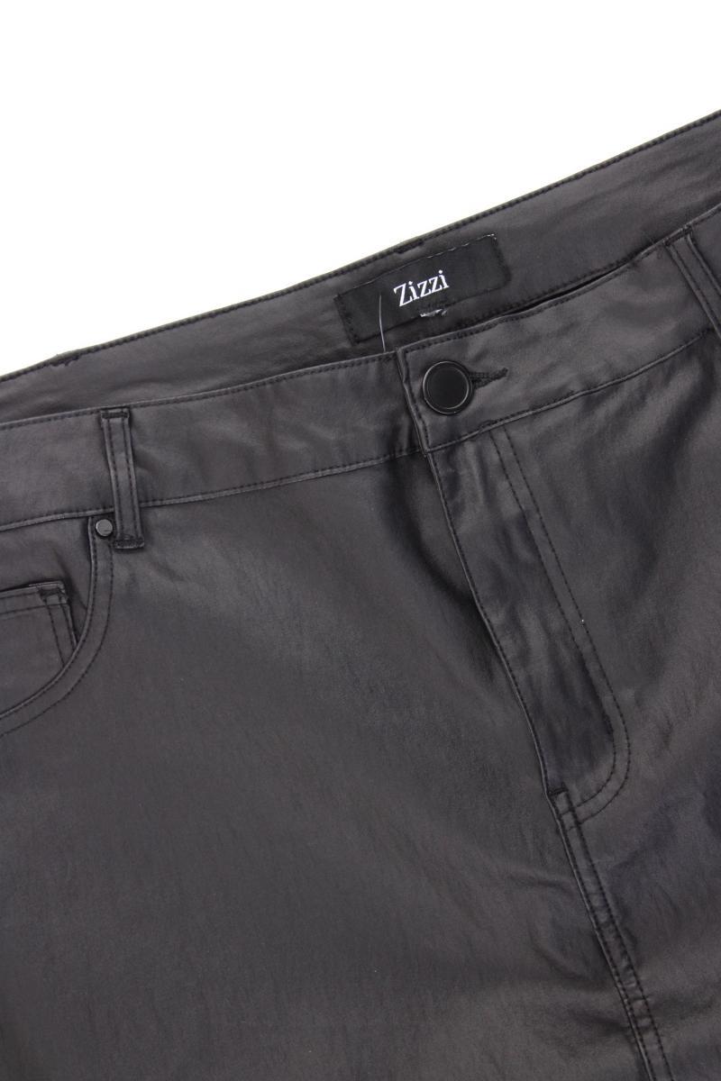 Zizzi Kunstlederrock Gr. 50 schwarz
