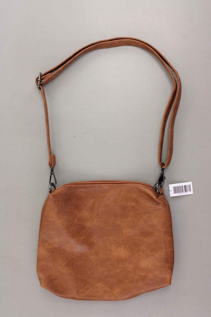 Umhängetasche neuwertig braun aus Kunstleder