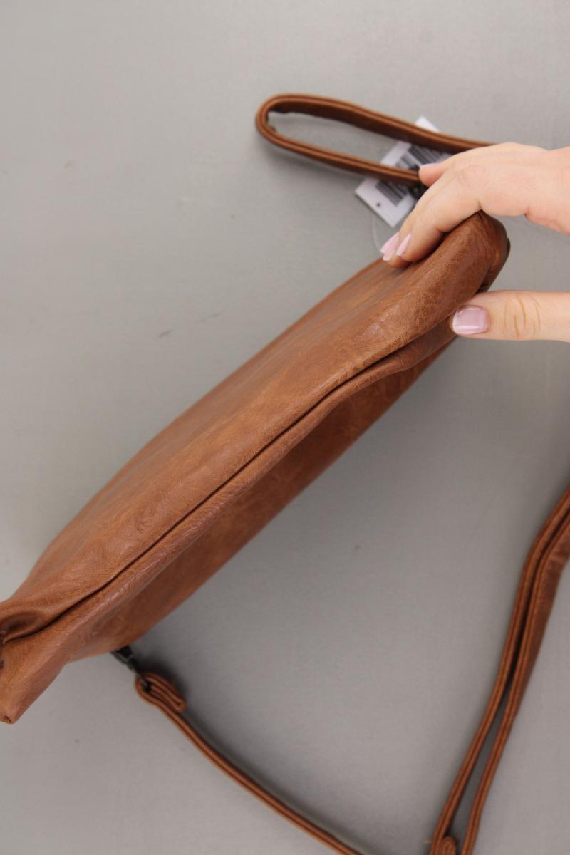 Umhängetasche neuwertig braun aus Kunstleder
