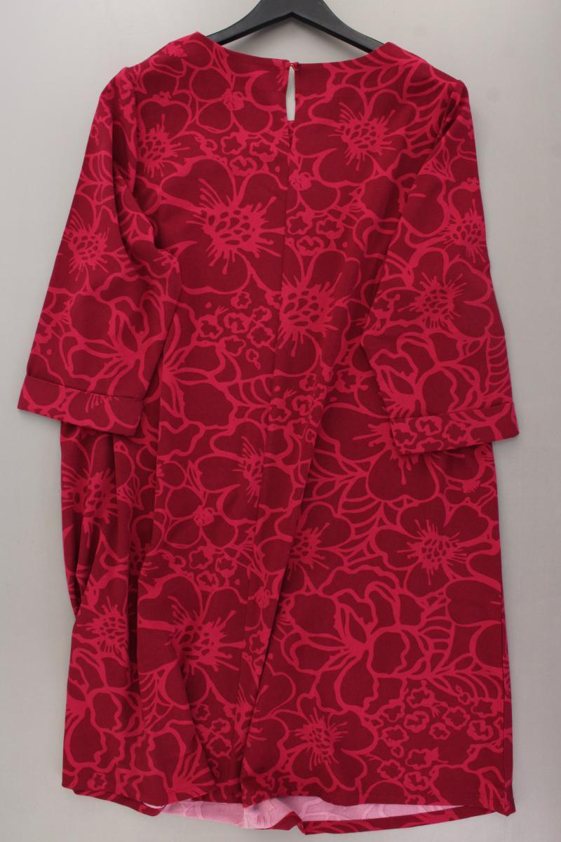 Gina Benotti Kleid Gr. 48/50 neuwertig 3/4 Ärmel rot