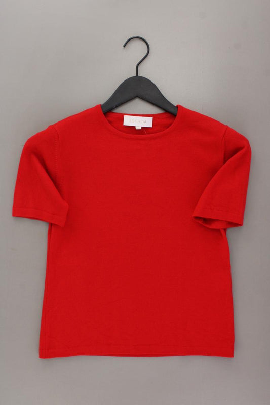 Escada Shirt aus Wolle Gr. 34 Kurzarm rot