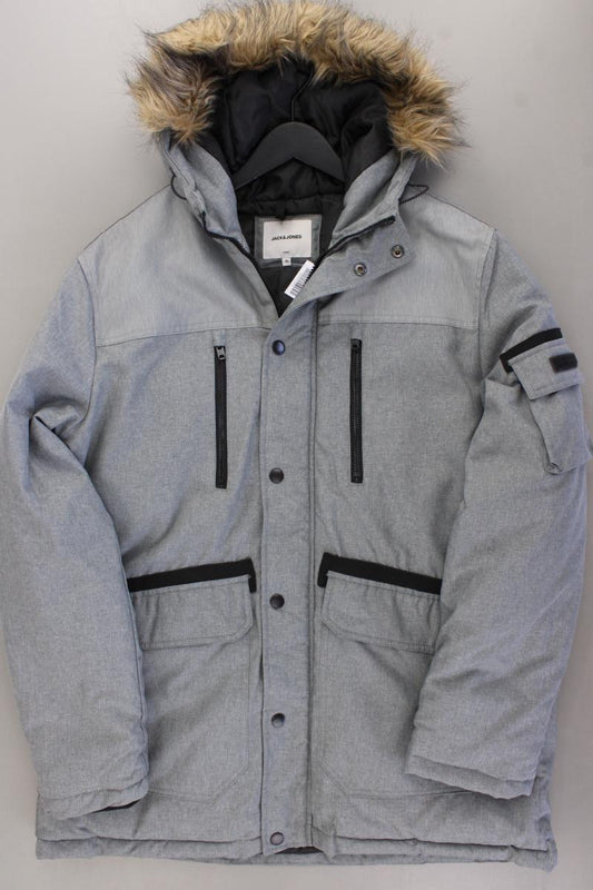 Jack & Jones Winterjacke für Herren Gr. XL grau aus Polyester