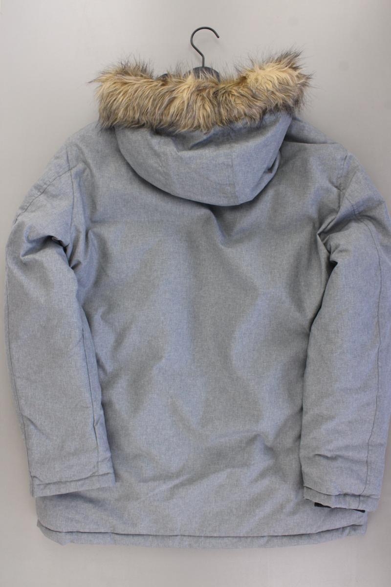 Jack & Jones Winterjacke für Herren Gr. XL grau aus Polyester