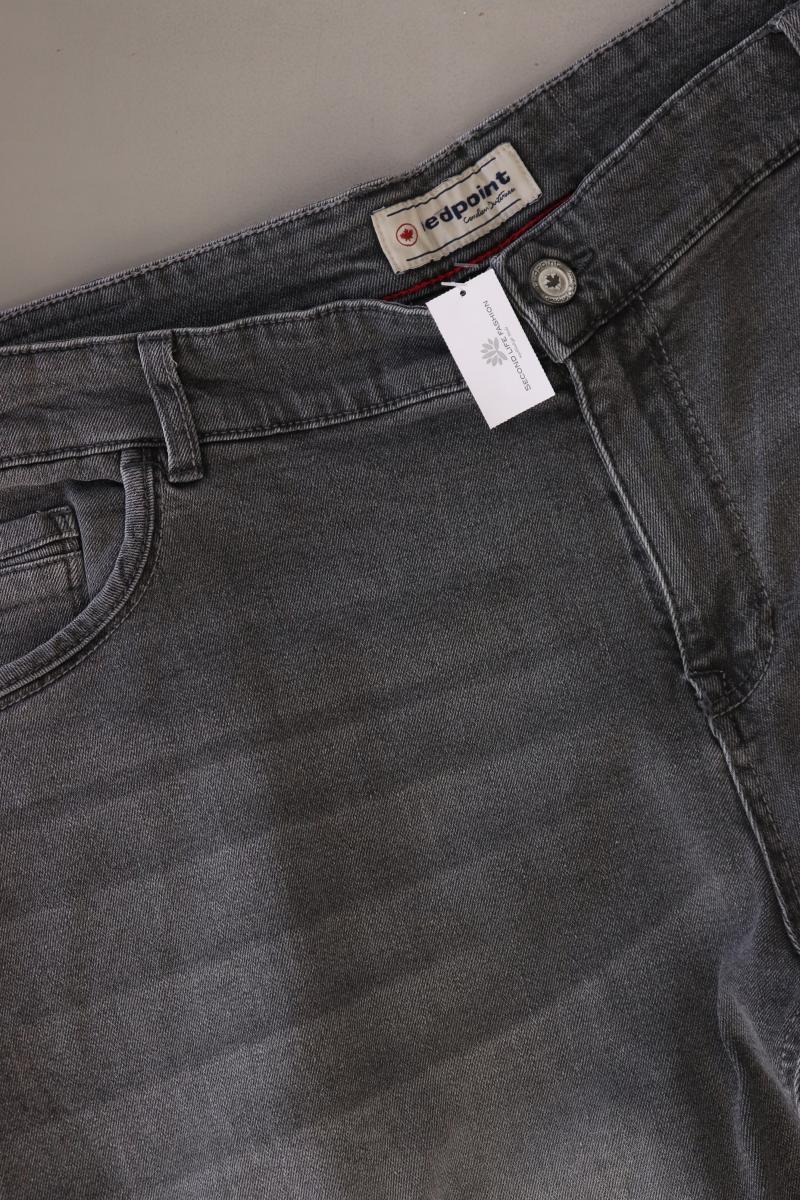 Redpoint Jeansshorts für Herren Gr. 56 grau aus Baumwolle