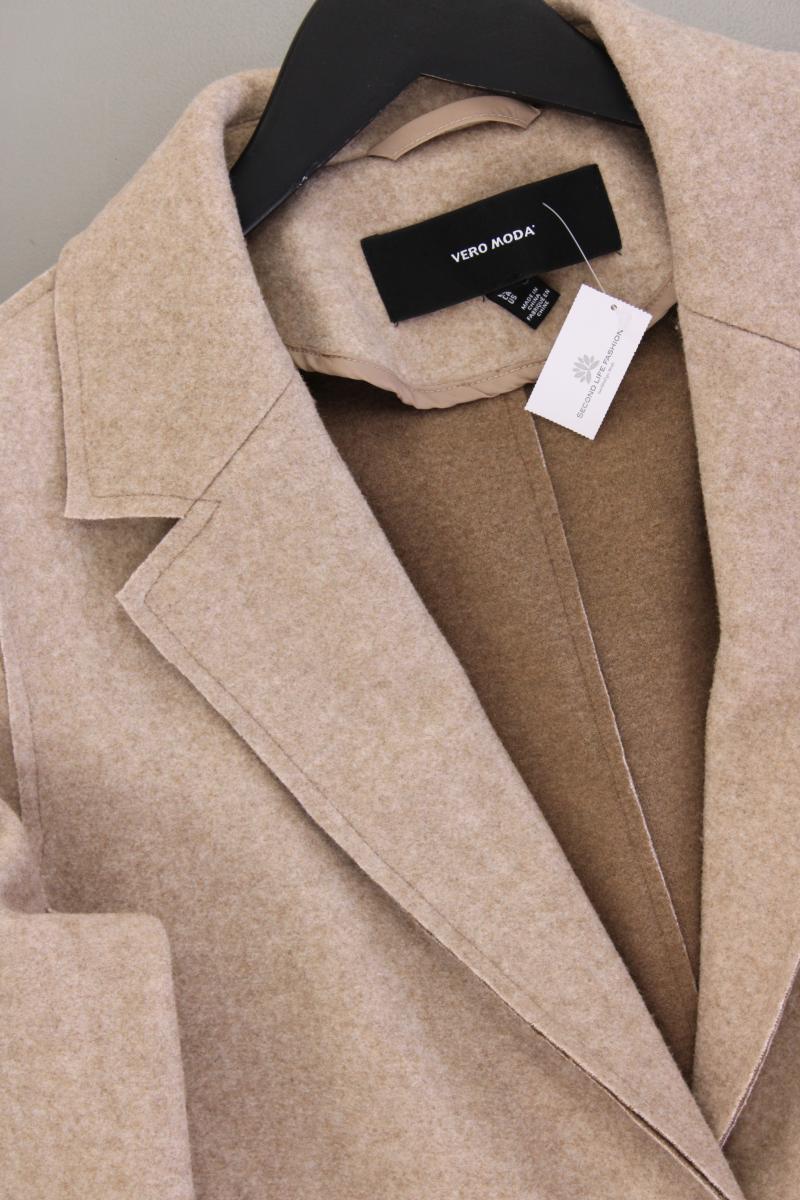 Vero Moda Mantel Gr. M braun aus Polyester