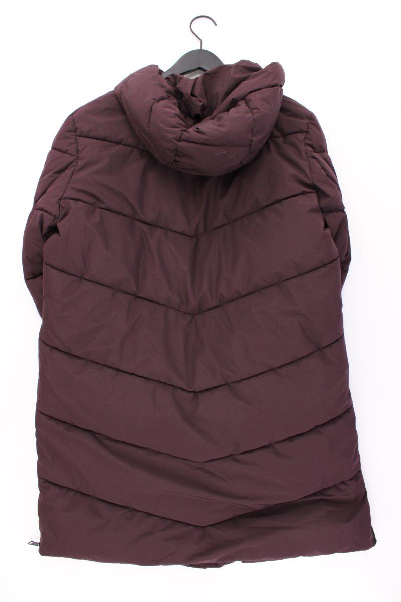 Lisa Tossa Wintermantel Gr. 42 neuwertig lila aus Polyester