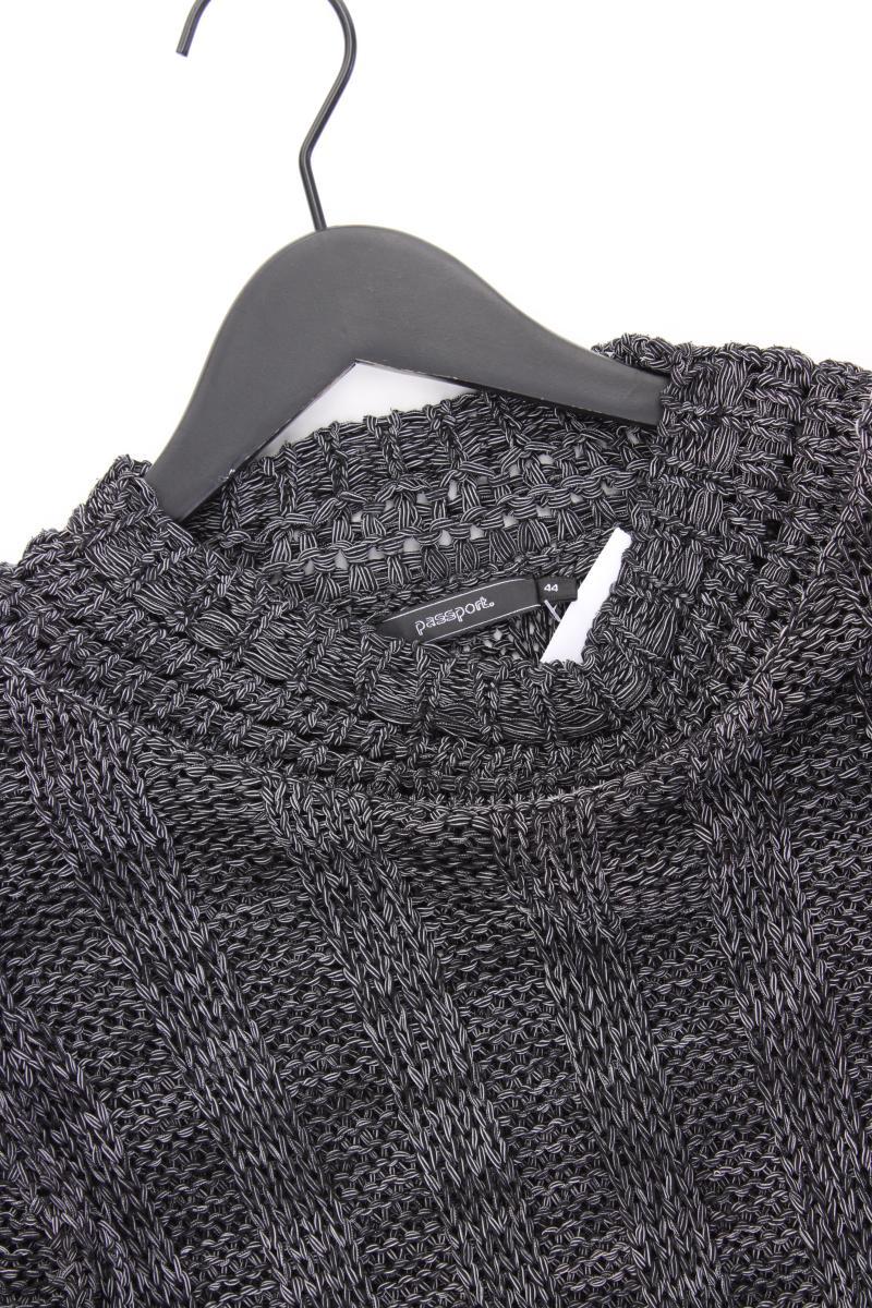 Passport Grobstrickpullover Gr. 44 grau