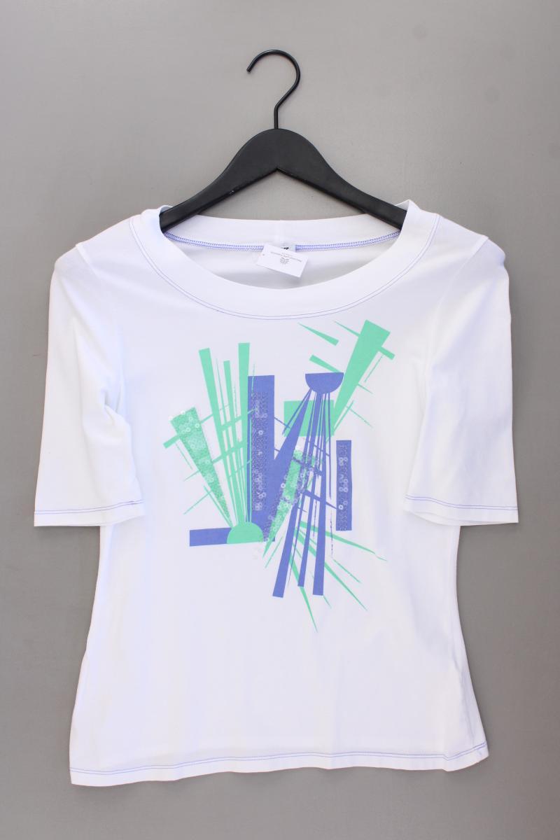 Rosner Printshirt Gr. 36 Kurzarm weiß
