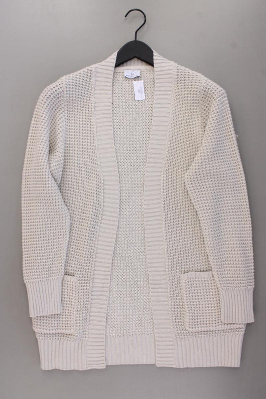 By Basically You Strickjacke Gr. 38 Langarm creme