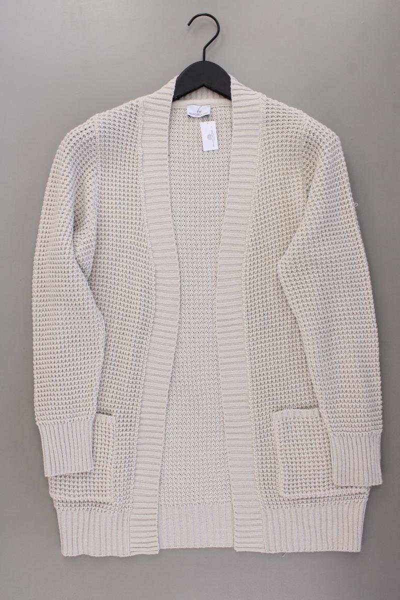 By Basically You Strickjacke Gr. 38 Langarm creme