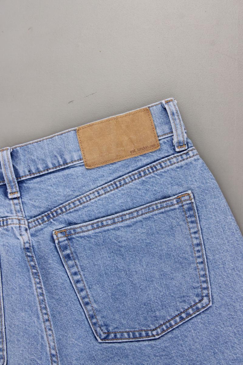 Asos 7/8 Jeans Gr. W30 blau aus Baumwolle