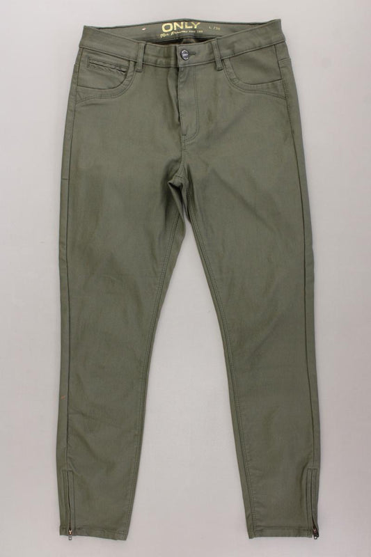 Only Skinny Hose Gr. S/L30 neuwertig olivgrün aus Viskose