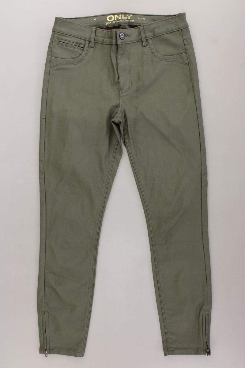 Only Skinny Hose Gr. L/L30 neuwertig olivgrün aus Viskose