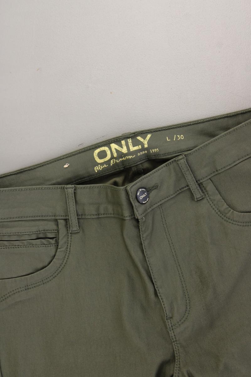 Only Skinny Hose Gr. L/L30 neuwertig olivgrün aus Viskose