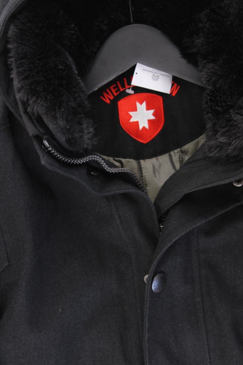Wellensteyn Winterjacke Modell Feuerland für Herren Gr. S grau aus Polyester