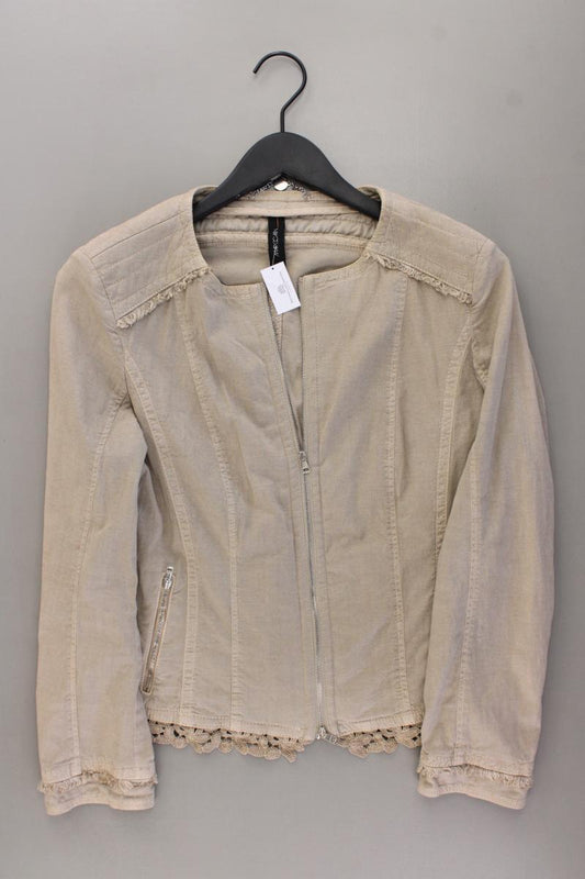 Marc Cain Übergangsjacke Gr. 42 braun aus Lyocell