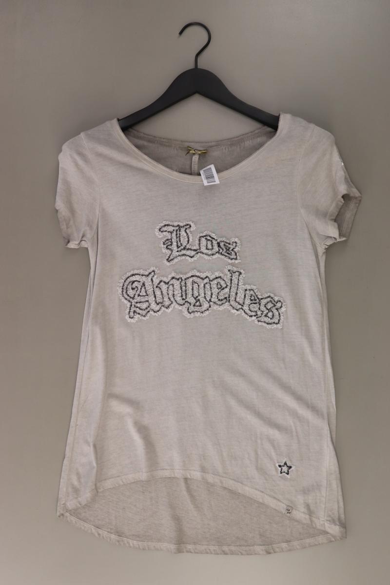 Key Largo T-Shirt Gr. S Kurzarm mit Pailletten grau