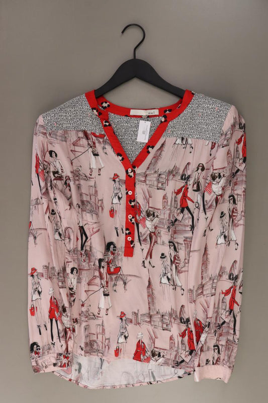 Oui Langarmbluse Gr. 34 rosa