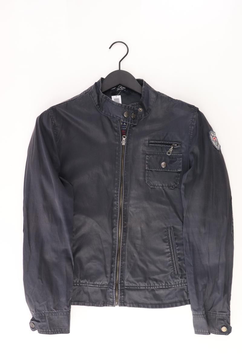N.Z.A. Übergangsjacke Gr. 40 blau aus Baumwolle