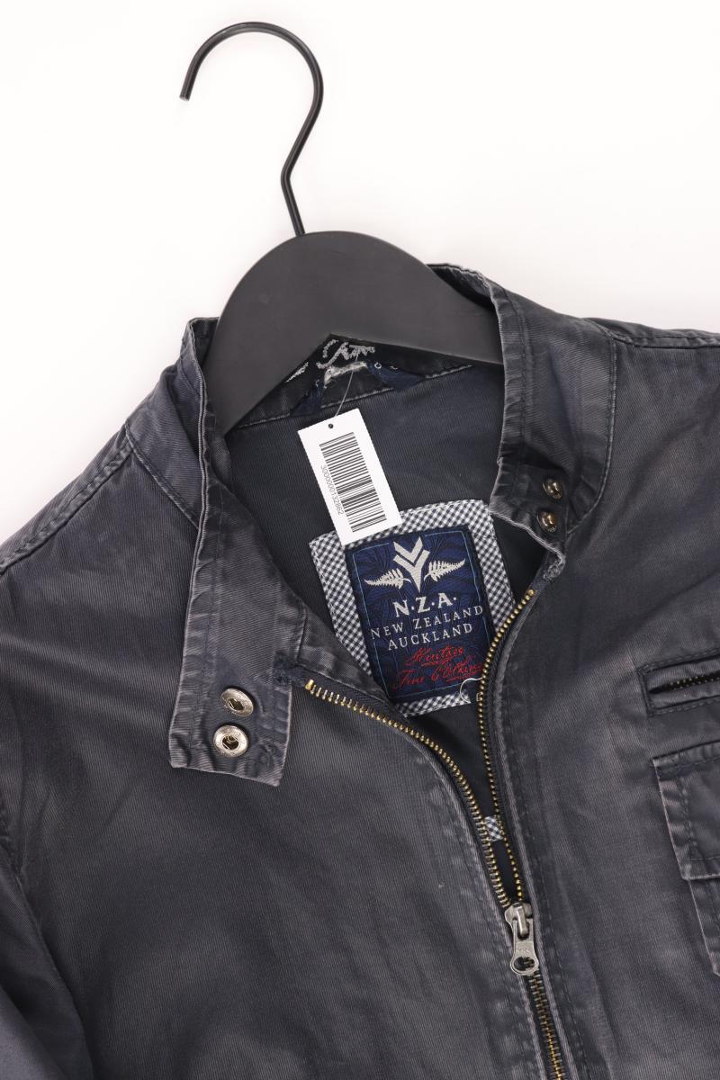 N.Z.A. Übergangsjacke Gr. 40 blau aus Baumwolle