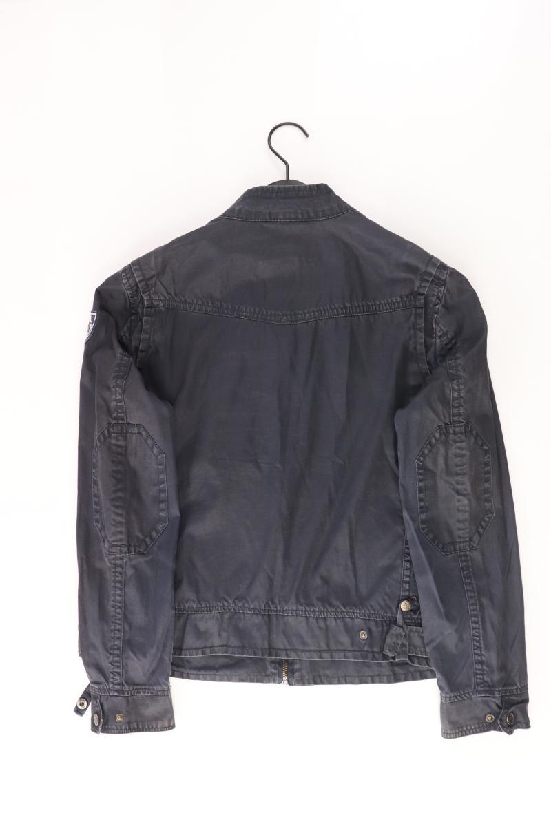 N.Z.A. Übergangsjacke Gr. 40 blau aus Baumwolle