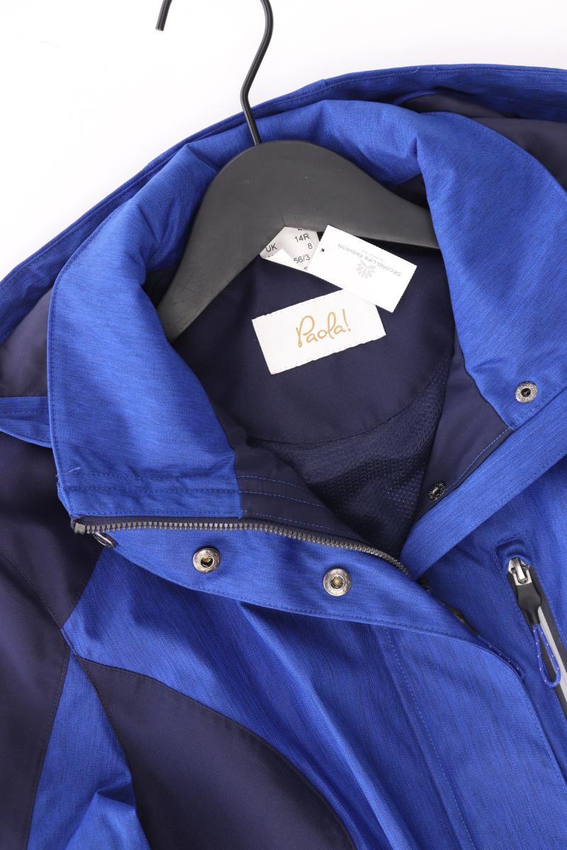 Paola Kapuzenjacke Gr. 40 neuwertig blau aus Polyester